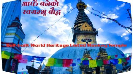 कमलको फूलबाट बनेको स्वयम्भु