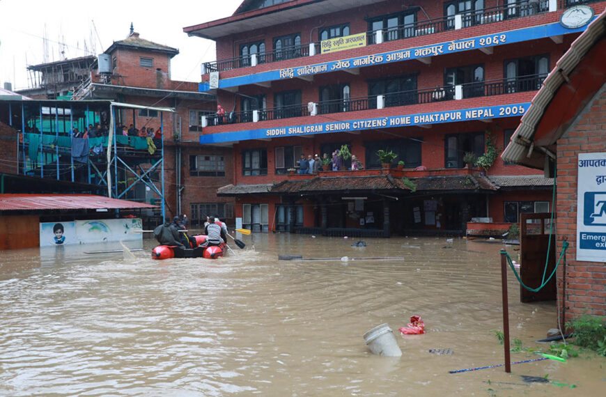 देशभर बाढी कहरमा ६६ जनाको मृत्यु, ६९ जना बेपत्ता