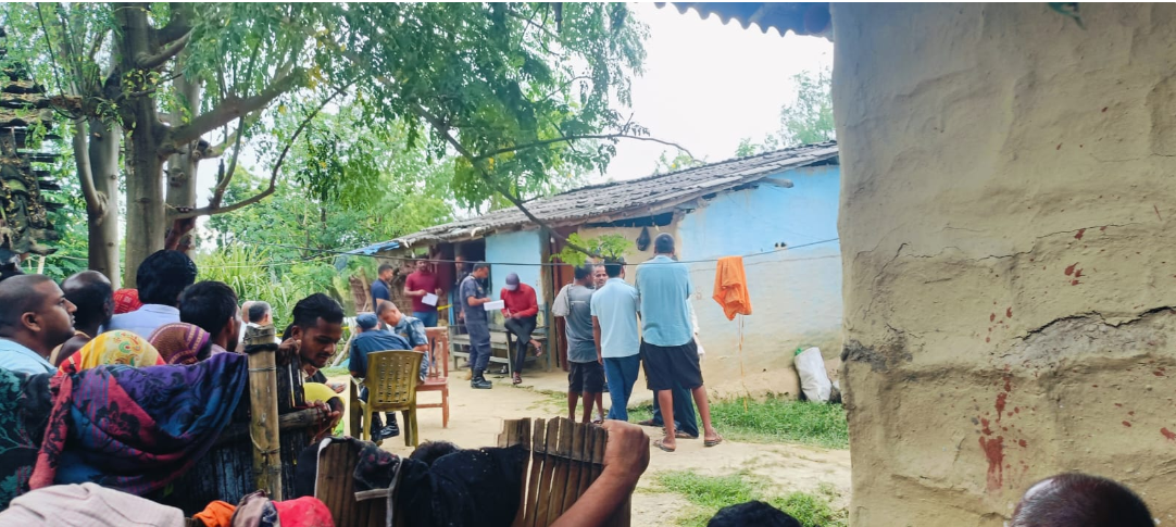 टाउकोमा गोली प्रहार गरी श्रीमतीको हत्या, बुवा घाइते