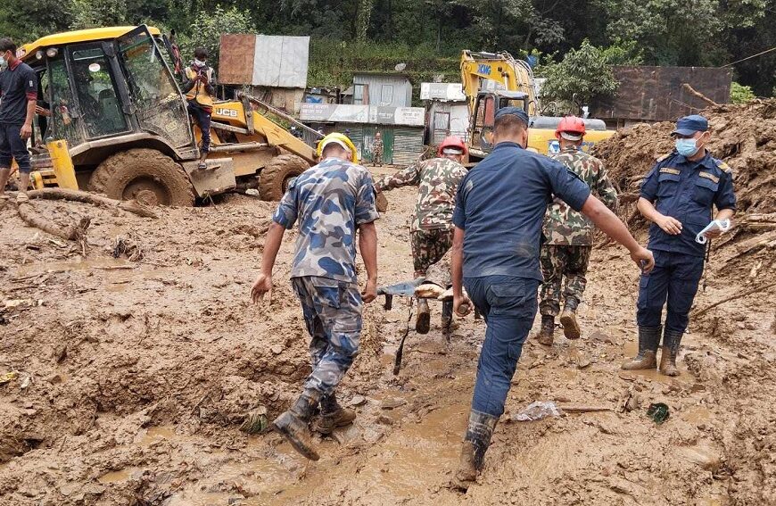 बाढीपहिरोमा परी मृत्यु हुनेको सङ्ख्या २०४ पुग्यो