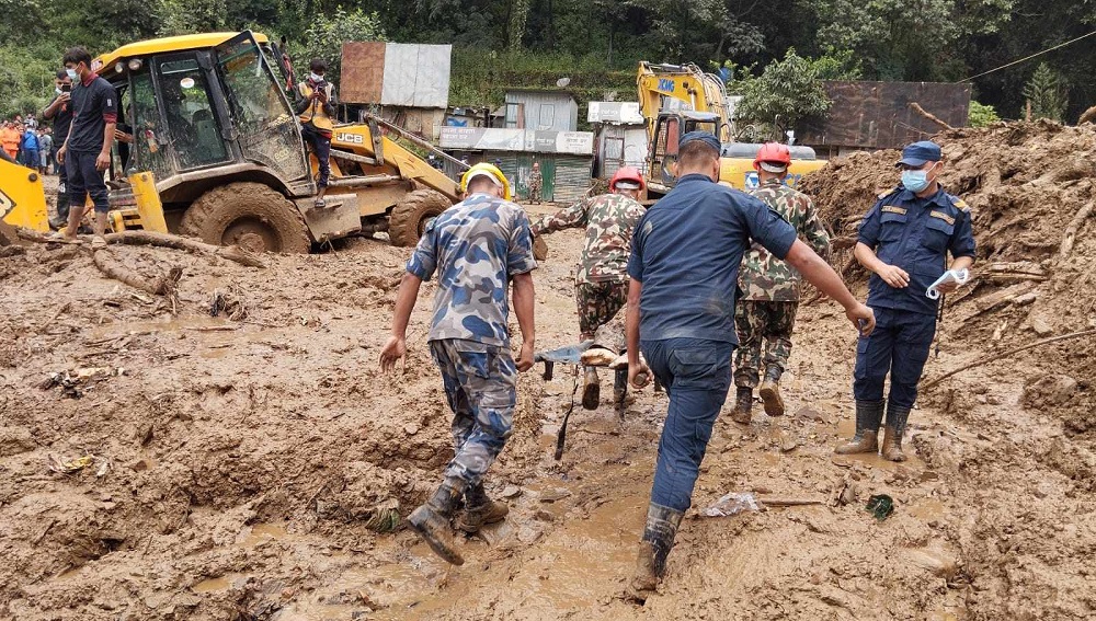 बाढीपहिरोमा परी मृत्यु हुनेको सङ्ख्या २०४ पुग्यो