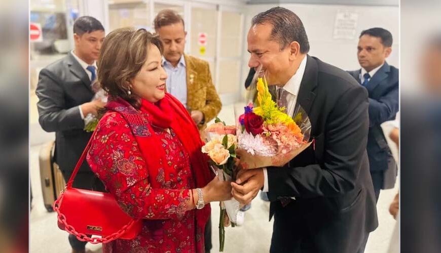 परराष्ट्र मन्त्री डा.राणाको अमेरिकामा स्वागत
