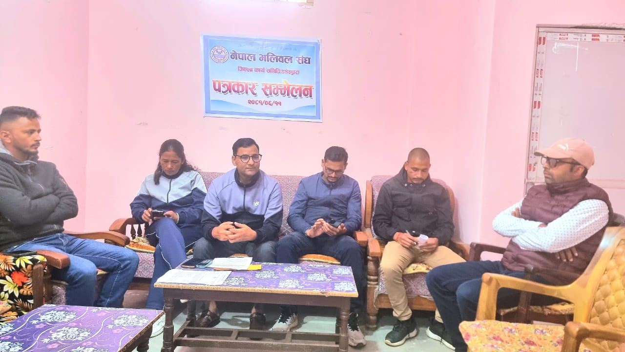 डडेल्धुरामा जिल्ला स्तरिय महिला भलिबल प्रतियोगिता हुने