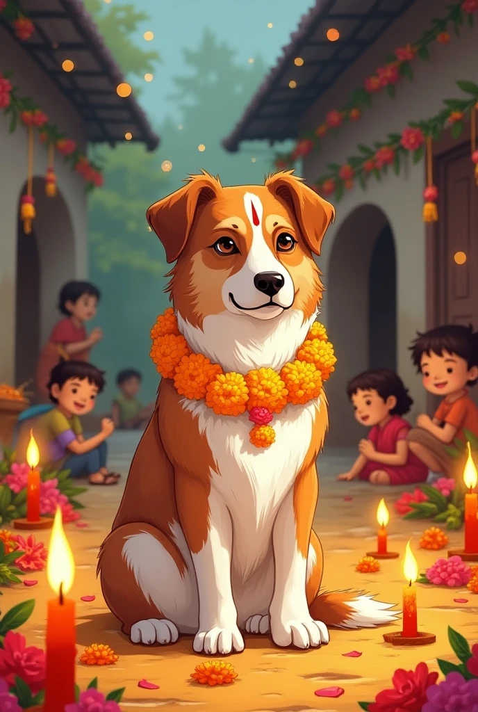 कात्तिक कृष्ण चतुर्दशीः कुकुर तिहार, नरक चतुर्दशी