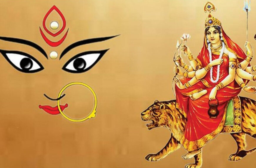 नवरात्रको आज तेस्रो दिनः चन्द्रघण्टा देवीको पूजाआराधना गरिँदै