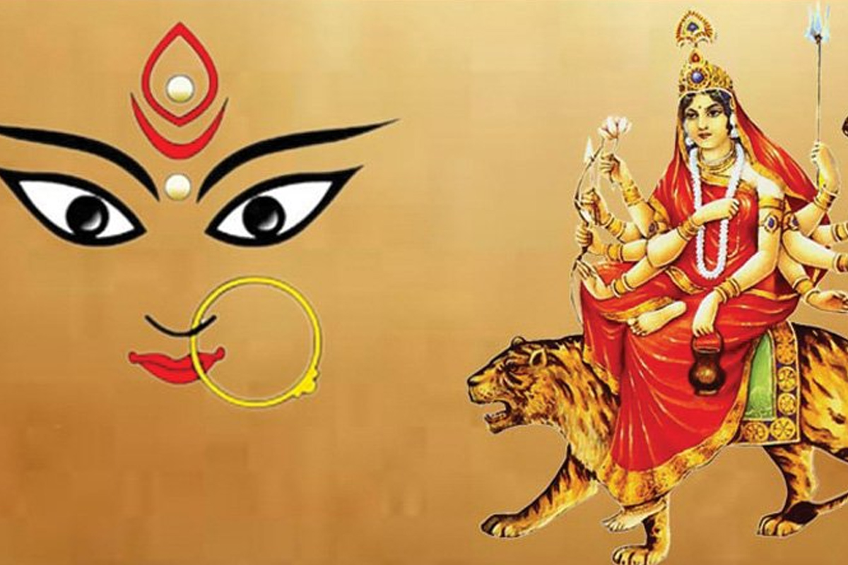 नवरात्रको आज तेस्रो दिनः चन्द्रघण्टा देवीको पूजाआराधना गरिँदै