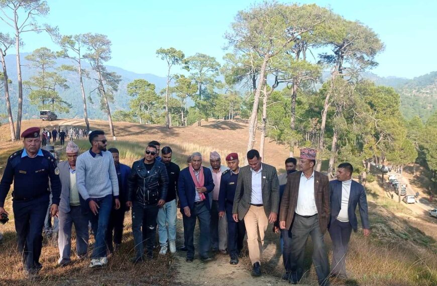 प्रस्तावित पुईलेक विमानस्थल पुगेर देउवाले भने, ठाउँ उपयुक्त छ