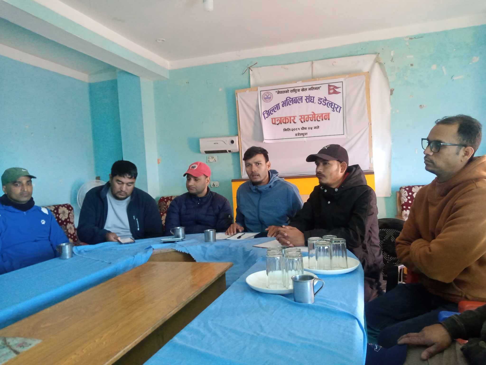 मौसमका कारण स्थगित भयो पालिकास्तरीय महिला भलिबल प्रतियोगिता