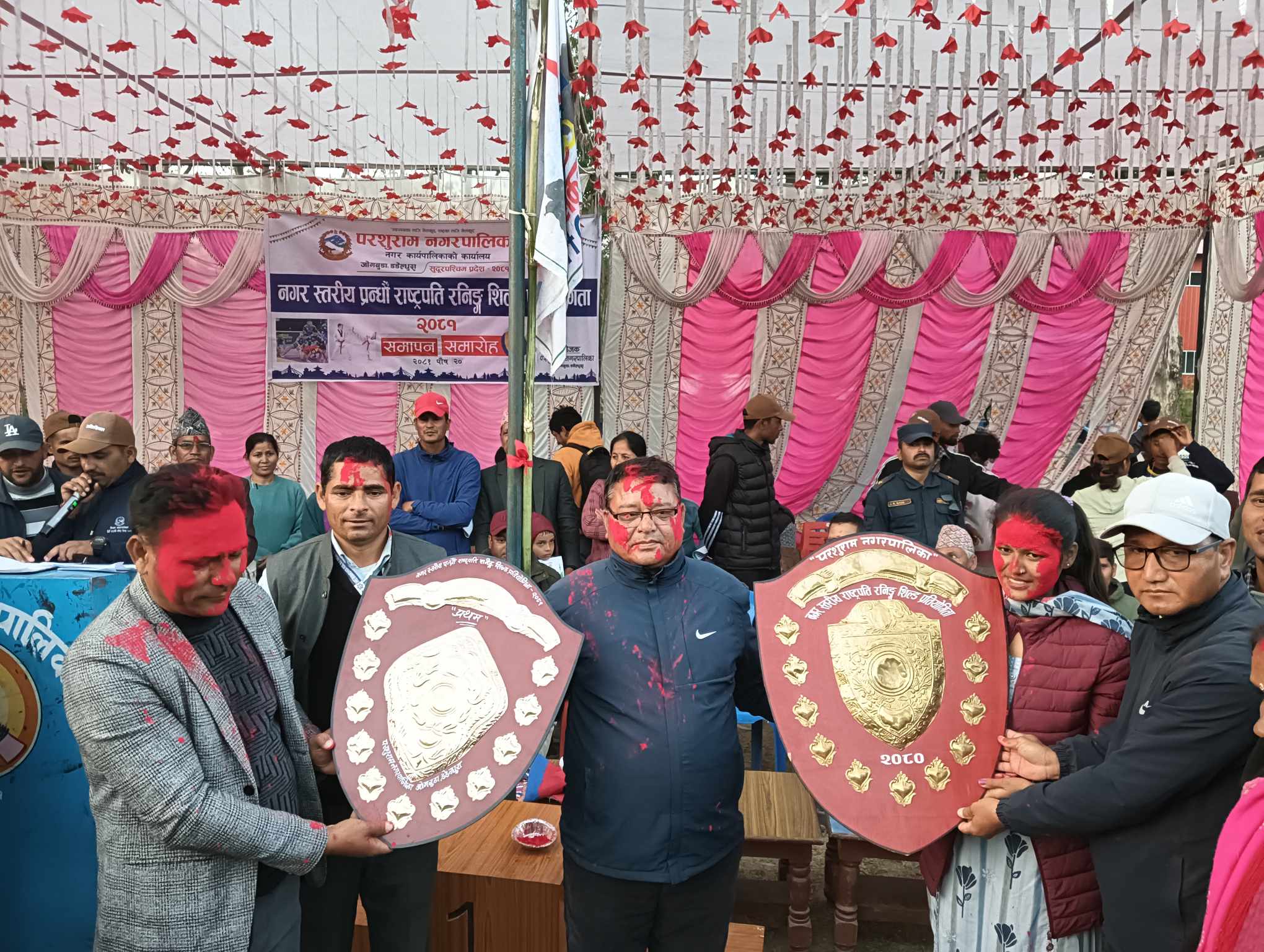 परशुरामको १५औं राष्ट्रपति रनिङ शिल्डको उपाधी भुवनेश्वरी माविलाई
