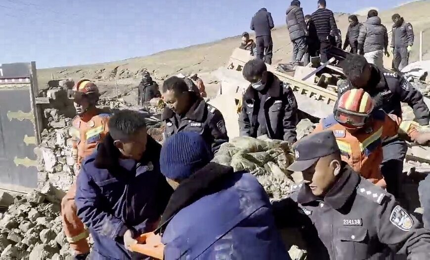 तिब्बत गएको भूकम्पका कारण ९५ जनाको मृत्यु, १३० घाइते