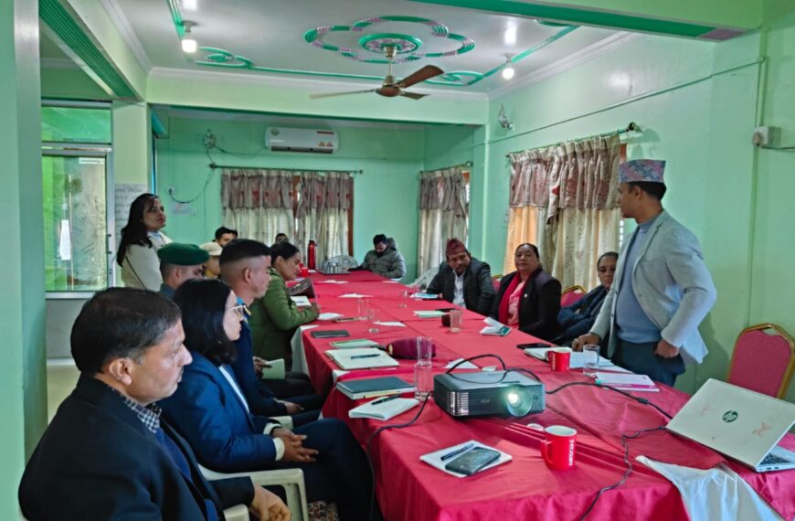 लैंगिक हिंसा तथा एकद्धार संकट व्यवस्थापनमा जिल्लाका सबै निकाय