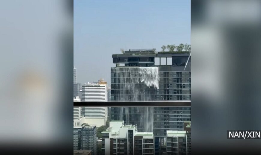 बैंककमा भूकम्पपछि ३० तले भवन ढल्दा ४३ जना फसे