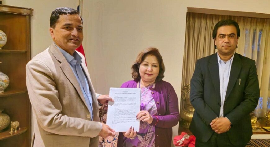 टिपताला सडक कालोपत्रेका लागि चीनसँग प्रस्वात गर्न आग्रह