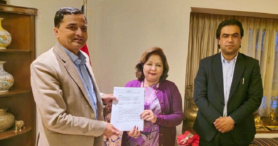 टिपताला सडक कालोपत्रेका लागि चीनसँग प्रस्वात गर्न आग्रह