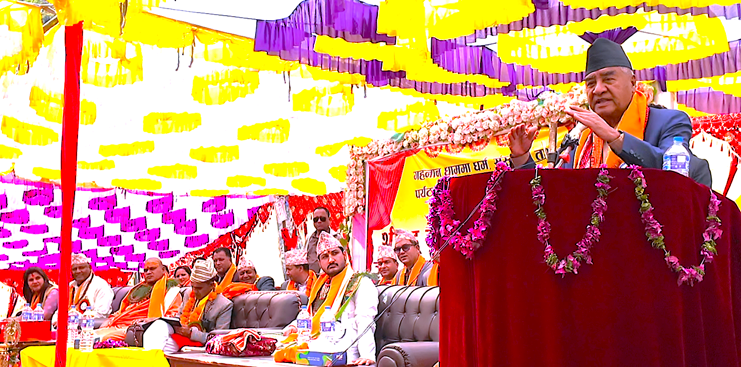 हिन्दु धर्म मान्ने हाम्रो परम्परा होः काँग्रेस सभापती देउवा