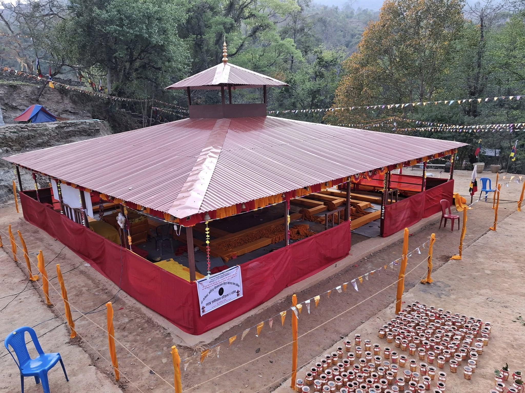 शैलेश्वर धाममा आजदेखि अतिरुद्ध विश्वकल्याण विराट महायज्ञ