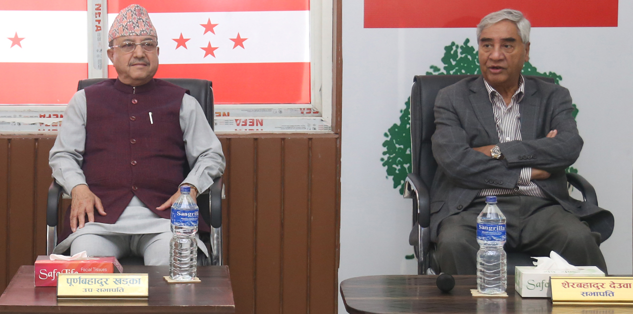 कांग्रेसको कार्यवाहक सभापतिमा पूर्णबहादुर खड्का