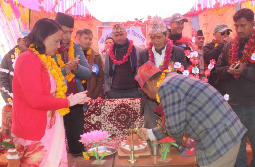 गन्यापधुराको जनता प्राविले मनायो ३६औं वार्षिकोत्सव