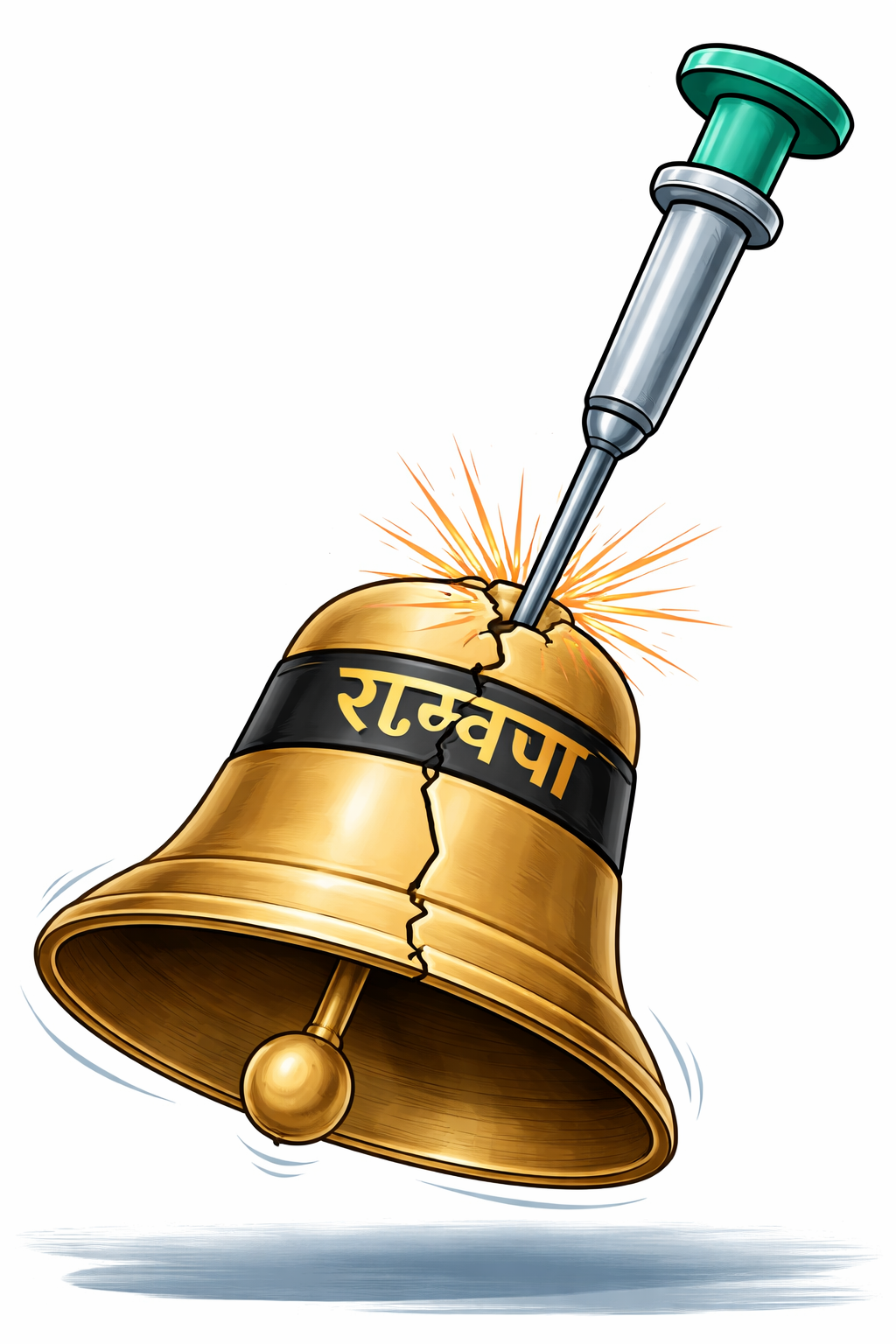 रास्वपाको घण्टीलाई घोच्दै स्वतन्त्रको सुई