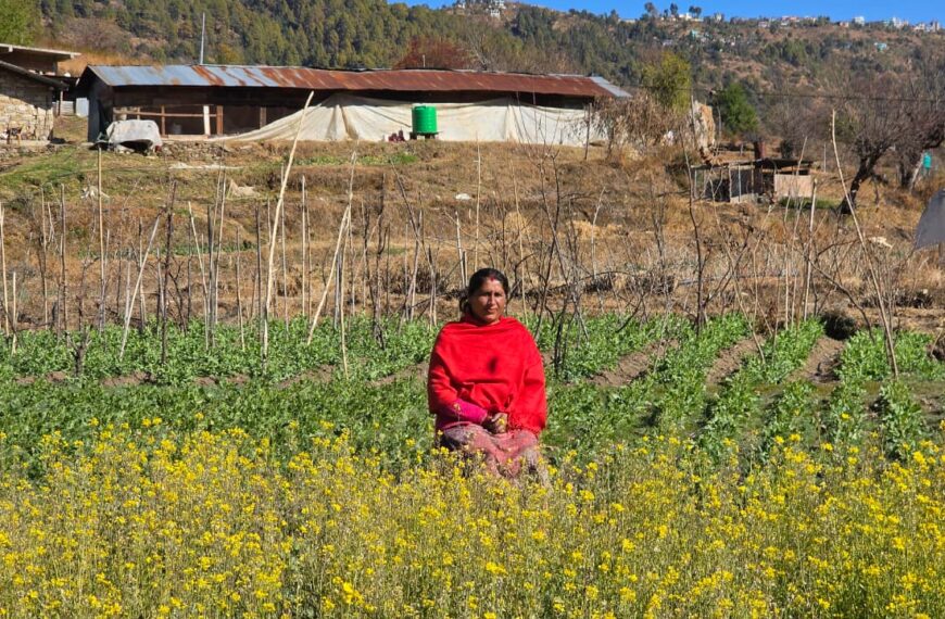 विद्यालय संचालक दम्पति बने अब्बल किसान