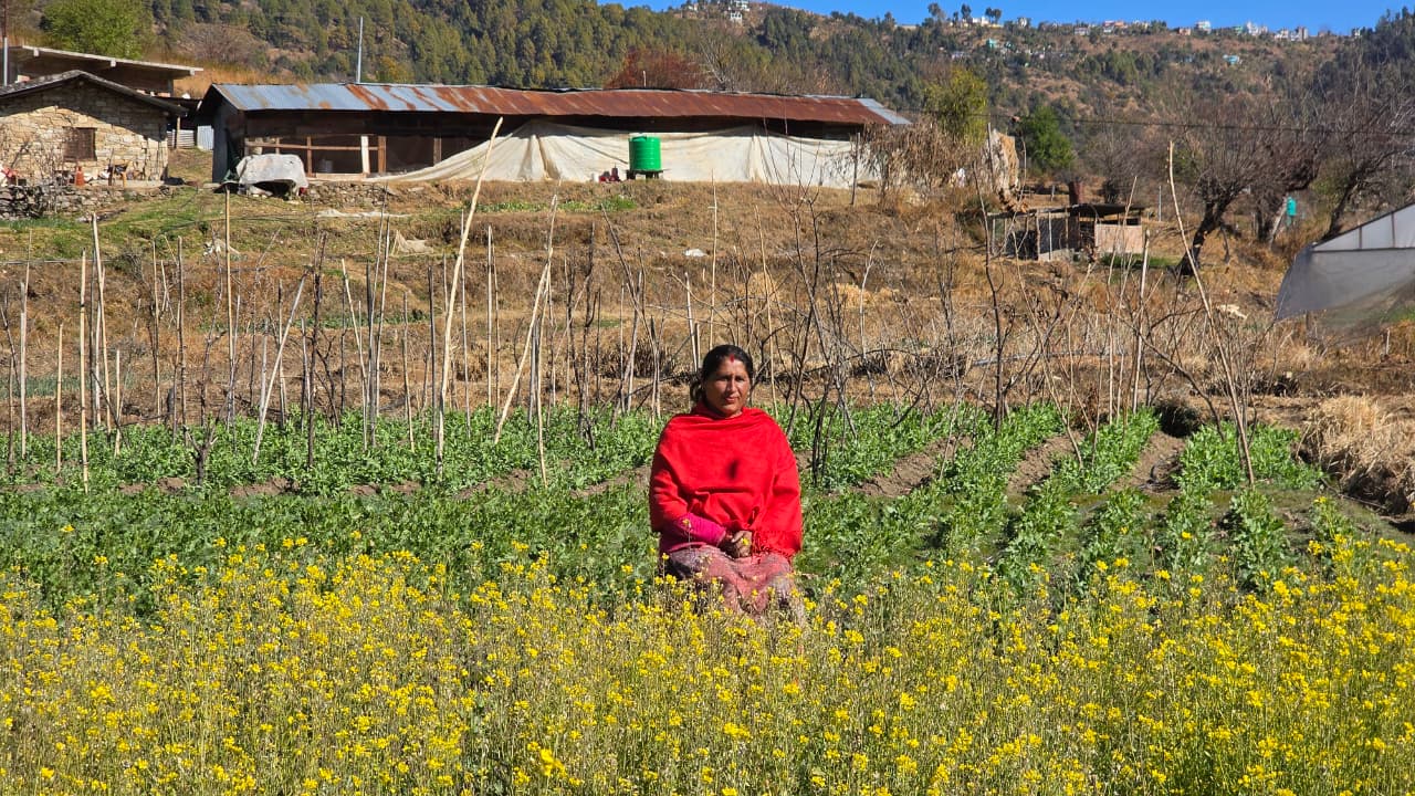 विद्यालय संचालक दम्पति बने अब्बल किसान