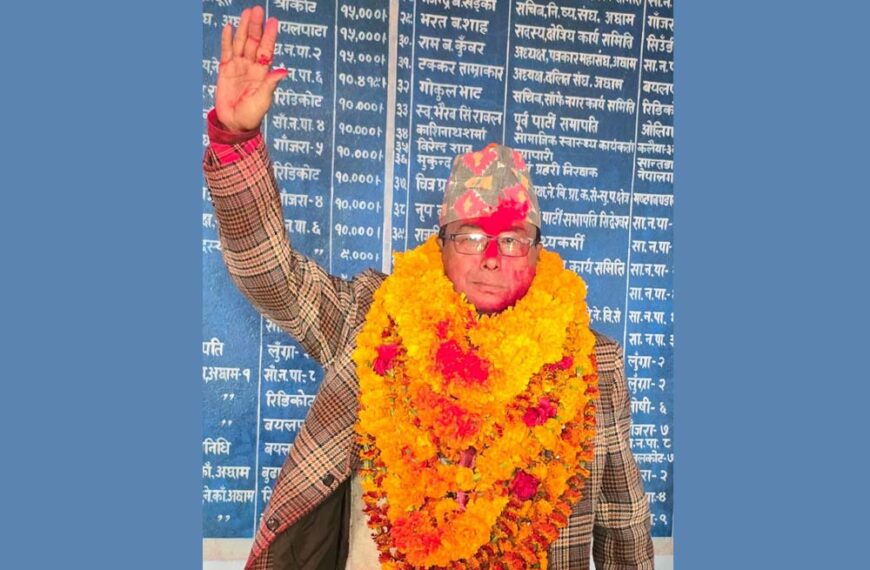 अछाम–१ मा कांग्रेसका भरतकुमार स्वाँर विजयी