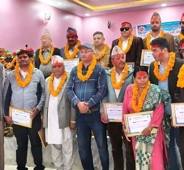 निर्माण व्यवसायी संघको अध्यक्षमा विष्ट निर्विरोध