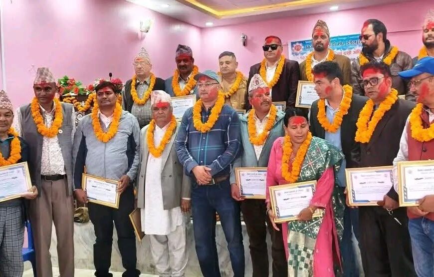 निर्माण व्यवसायी संघको अध्यक्षमा विष्ट निर्विरोध