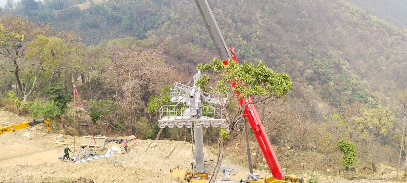 सुदूरपश्चिमको पहिलो केबलकारको काम धमाधम