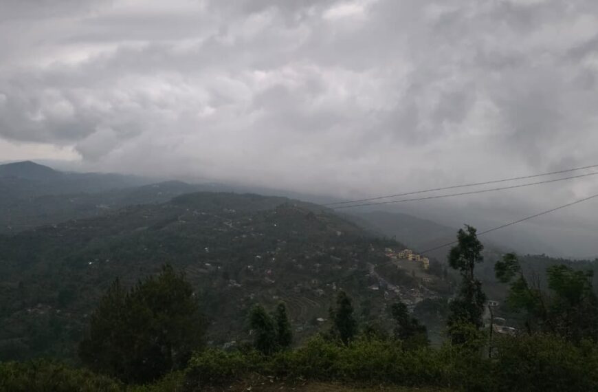 देशभर बादल, केही स्थानमा वर्षाको सम्भावना