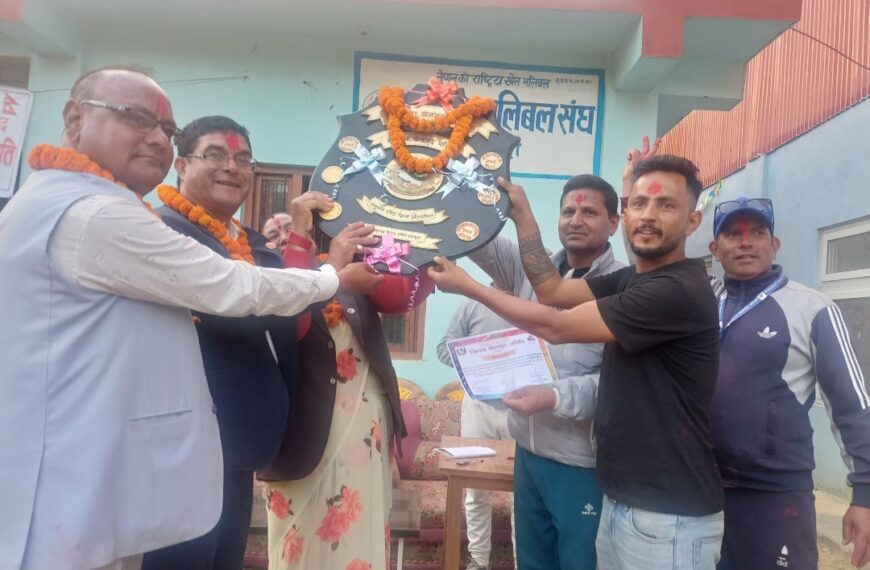 राष्ट्रपति रनिङ सिल्डमा २९ स्वर्णसहित अमरगढी बन्यो च्याम्पियन