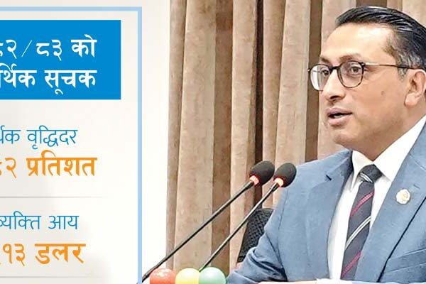 चालु आर्थिक वर्षको अर्थतन्त्र ६६ खर्ब&hellip;