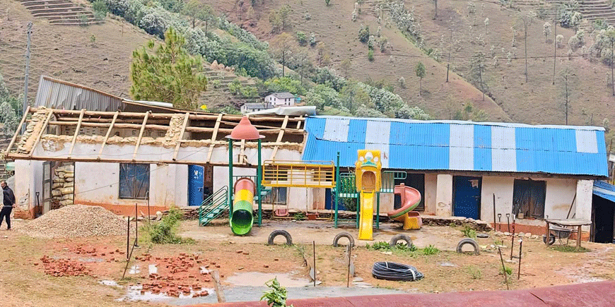 पत्थर छाडेर जस्तापाताले छनो छाउदा क्षति