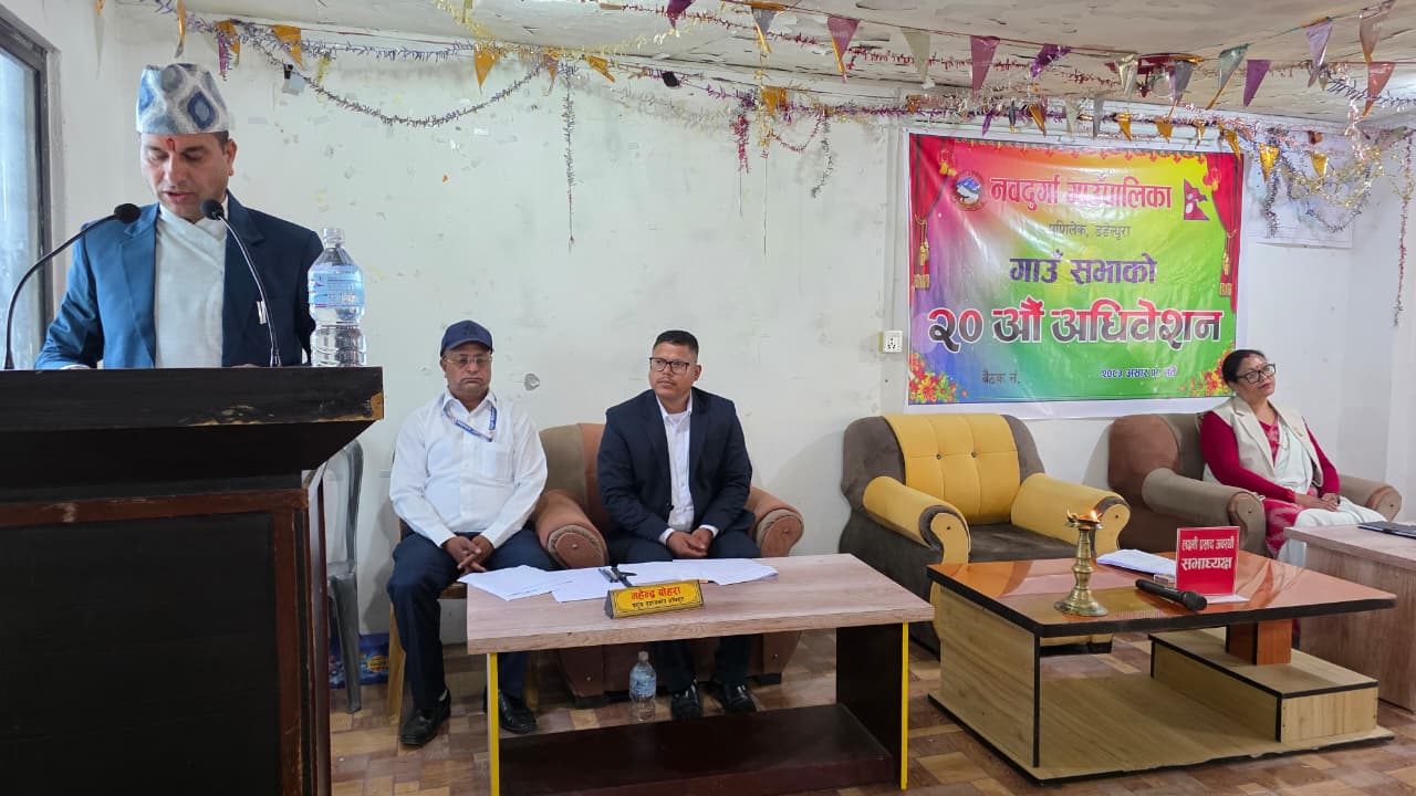 खेलग्राम बन्दै नवदुर्गा, प्रत्येक विद्यालयमा हाईस्पिड इन्टरनेट पुगाईने