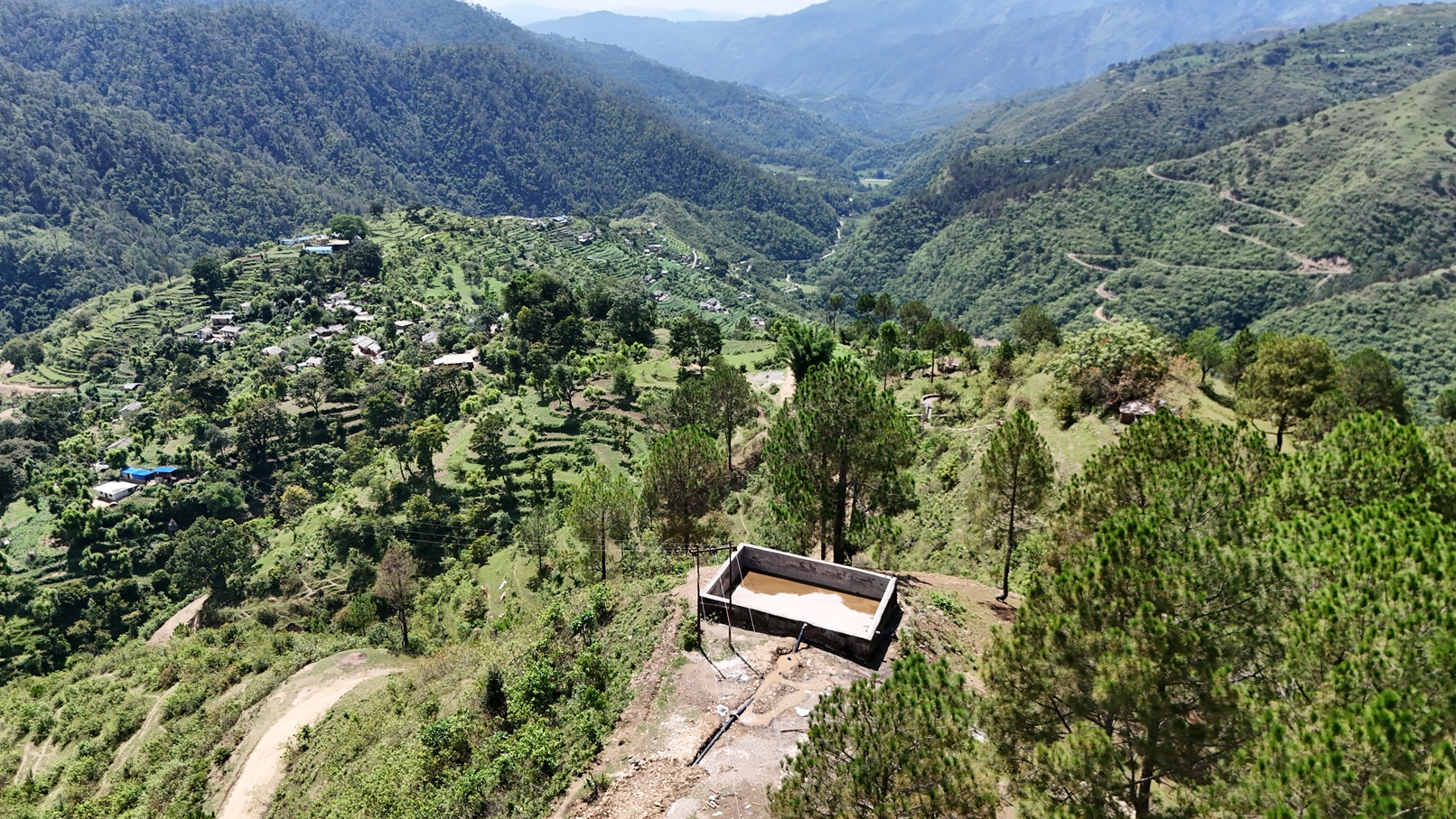 १० वर्षको प्रतीक्षापछि भागेश्वरका हजारौं रोपनी जमिनमा पानी पुग्ने आशा